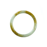 52mm Natural Burmese Jade Bangle - MAYS