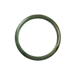 58mm Natural Burmese Jade Bangle - MAYS