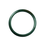 57mm Natural Burmese Jade Bangle - MAYS