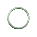 57mm Natural Burmese Jade Bangle - MAYS