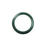 Authentic Type A Green Burma Jade Bangle Bracelet - Child Half Moon