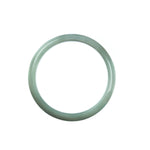 54mm Natural Burmese Jade Bangle - MAYS