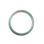 54mm Natural Burmese Jade Bangle - MAYS