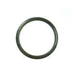 55mm Natural Burmese Jade Bangle - MAYS