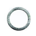 58mm Natural Burmese Jade Bangle - MAYS