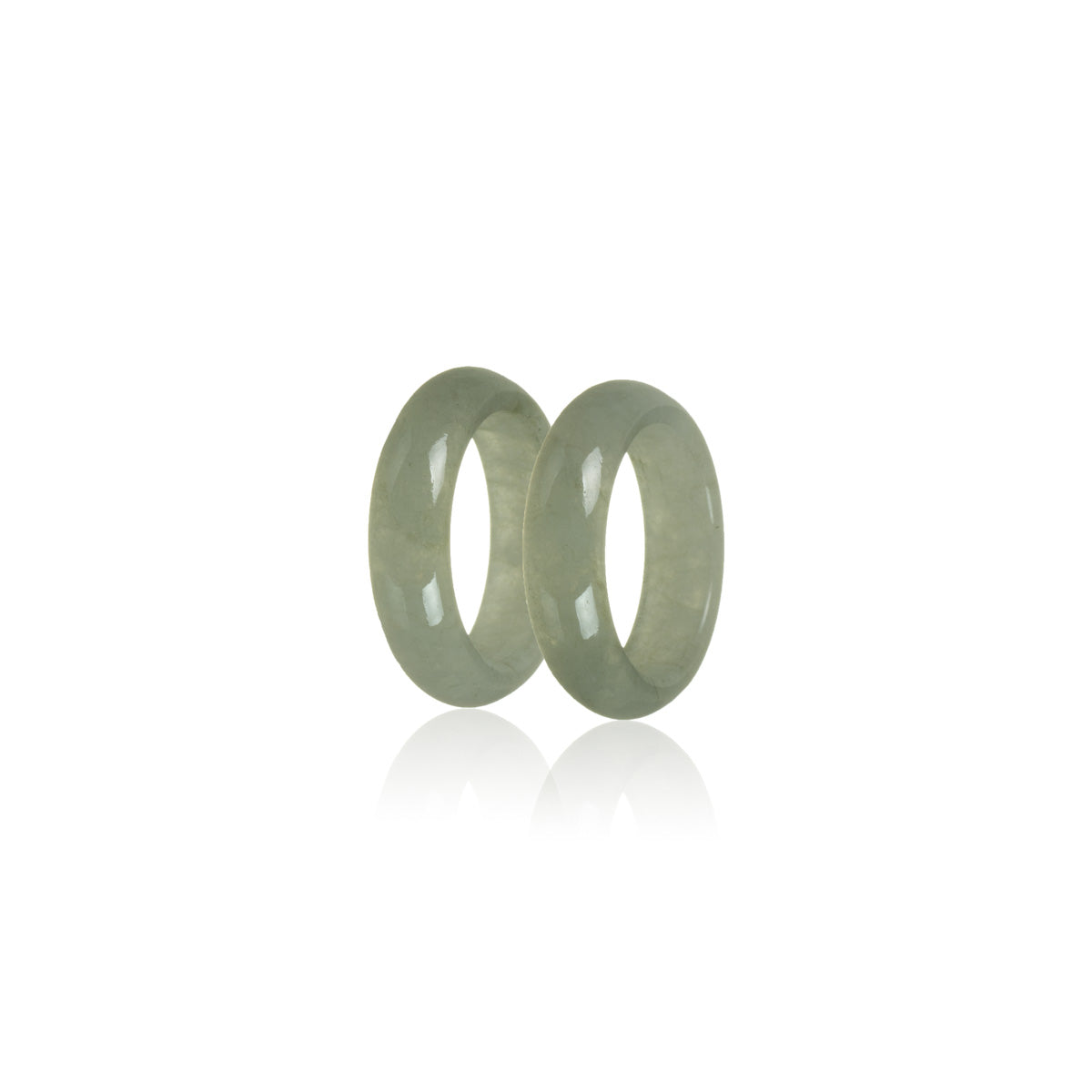 Tranquilliti Grey Jadeite Jade Ring