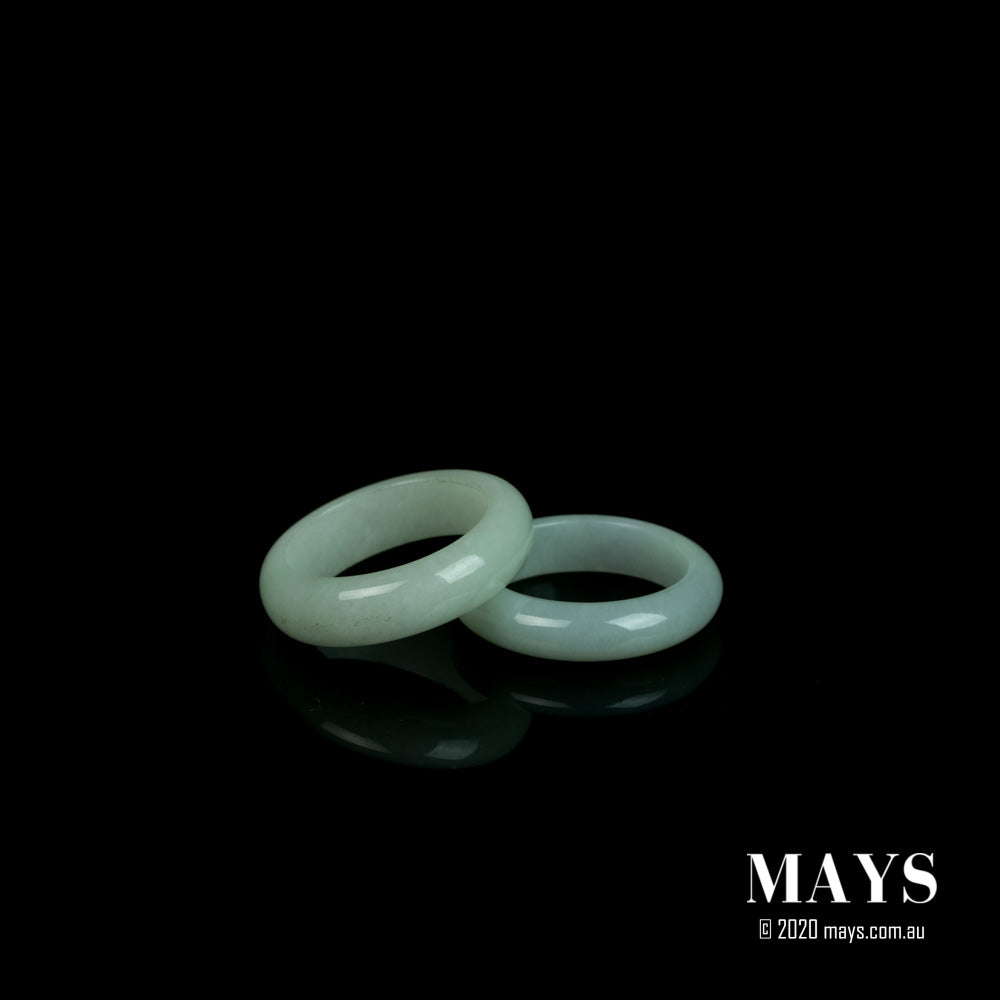 Uniti Pale Green Jadeite Jade Ring